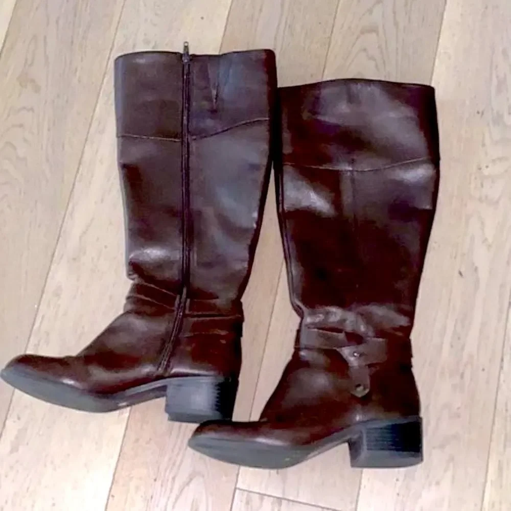Women's Berniee Step 'N Flex Wide-Calf Riding Boots